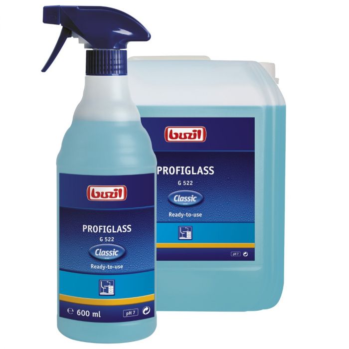 G522 Profiglass, Готовое к использованию средство для очистки стекол, Buzil