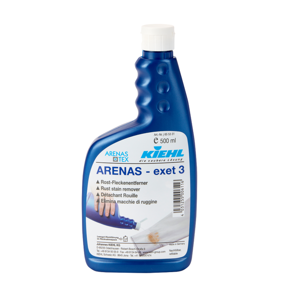 ARENAS®-exet 3 / пятновыводитель следов ржавчины 500 ml