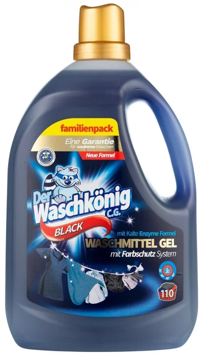 Der Waschkonig Black Гель для стирки для черного белья, 3.305 л