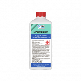 DEC PROF 107 HAND SOAP Жидкое мыло с антибактериальным эффектом6 1 л