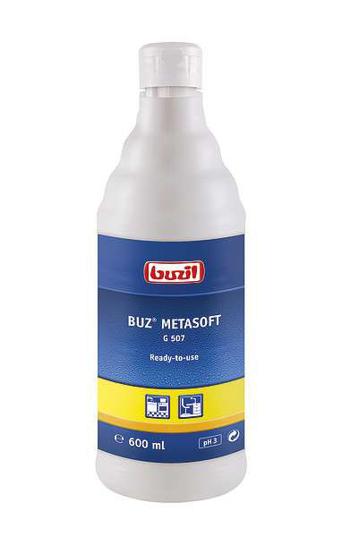 Buzil G507 Buz Metasoft, средство для очистки стальных поверхностей-600 мл.